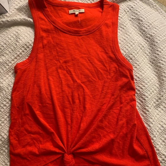 Madewell Tie Tank Top - Picture 2 of 6